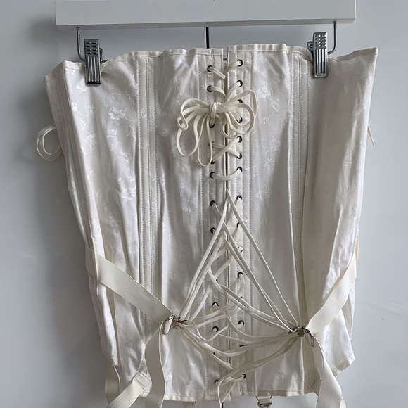 CAMP Vintage Corset Girdle Corset Style No. 93099 32" Garters Shaper White - Picture 11 of 14